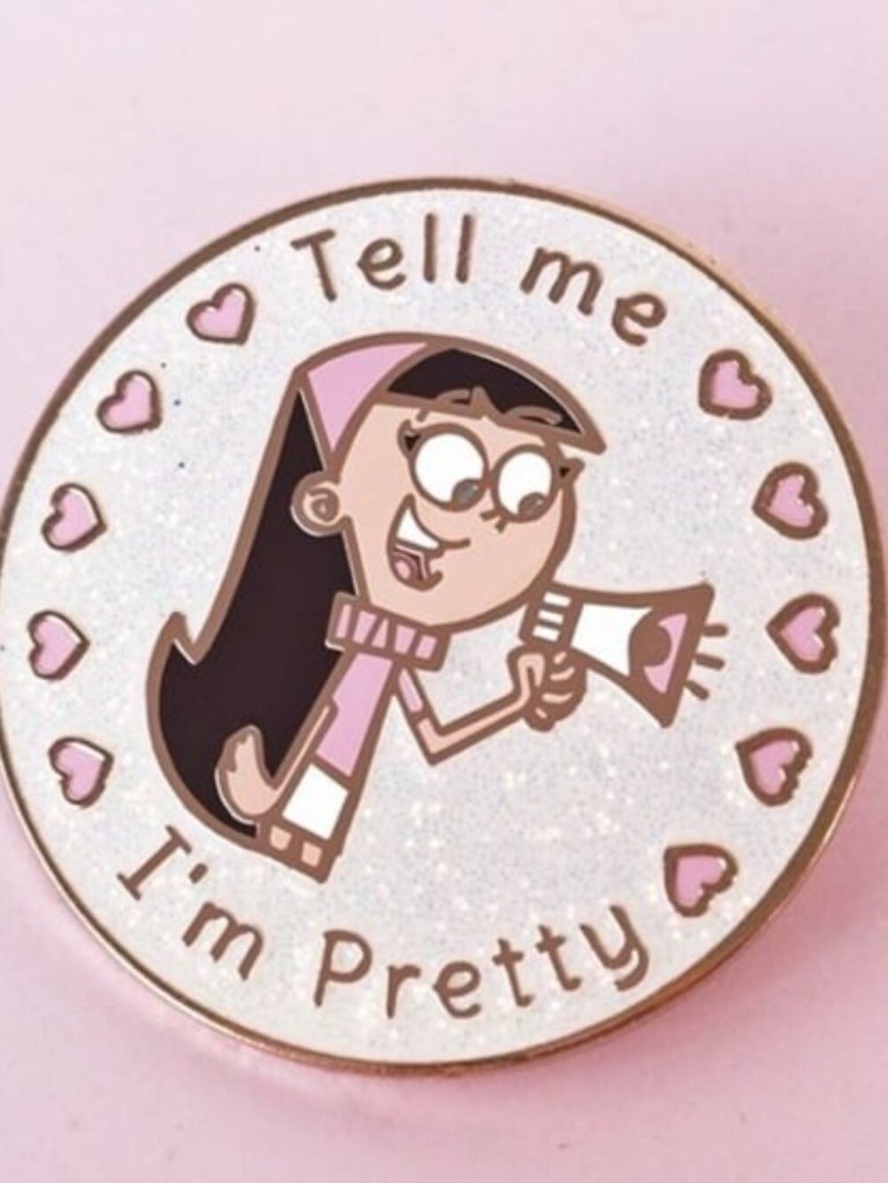 Nickelodeon Fairly Odd Parents Trixie Tell me I'm Pretty Enamel Pin - Picture 1 of 3